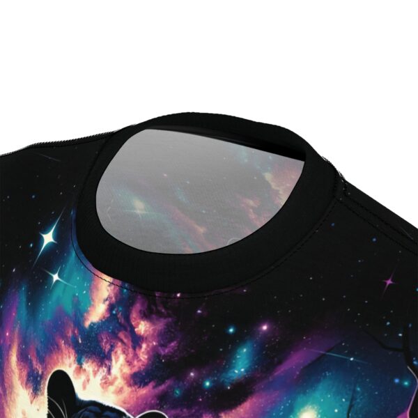 Cosmic Black Panther WD-D009 By Wyldesigns Unisex Cut & Sew Tee (AOP) - Image 13
