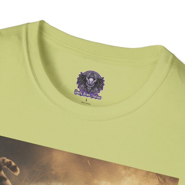 Prehistoric Smilodon aka Sabre-Tooth Tiger VIII Unisex T-Shirt, Graphic Tee, Unique Gift, Casual Wear - Image 23