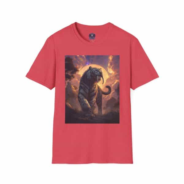 Prehistoric Smilodon aka Sabre-Tooth Tiger V Unisex T-Shirt, Graphic Tee, Unique Gift, Casual Wear - Image 49