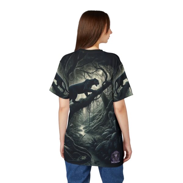 Black Panther WD-D002 By Wyldesigns Unisex Cut & Sew Tee (AOP) - Image 10