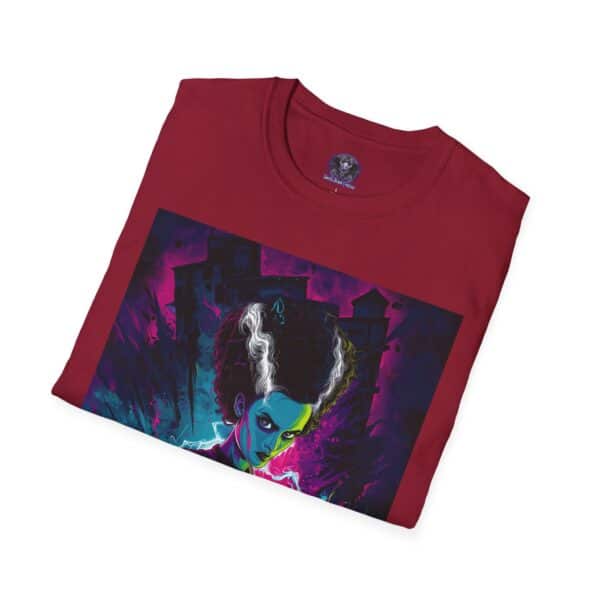 Bride of Frankenstein Pop Art 60's Style Unisex T-Shirt - Image 44
