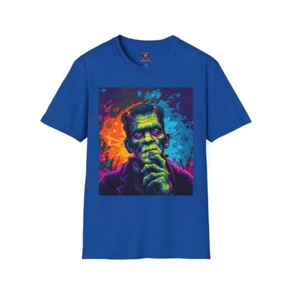 Frankenstein Pop Art 60's Style Unisex T-Shirt - Image 25