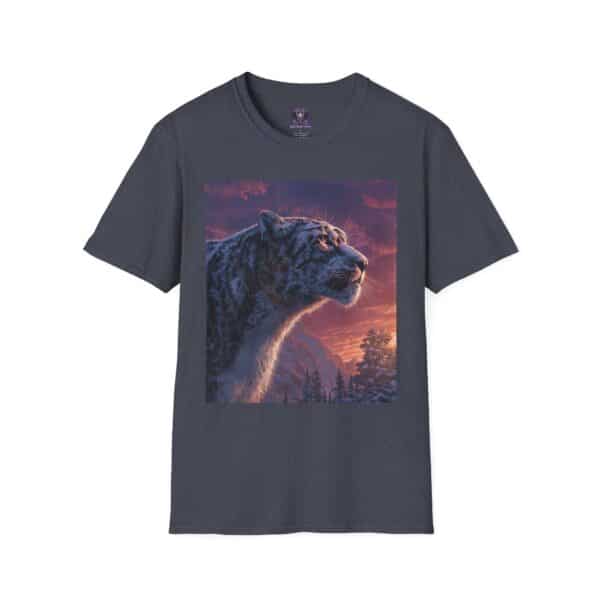 Snow Leopard IV Profile By Wyldesigns Unisex T-Shirt - Image 33