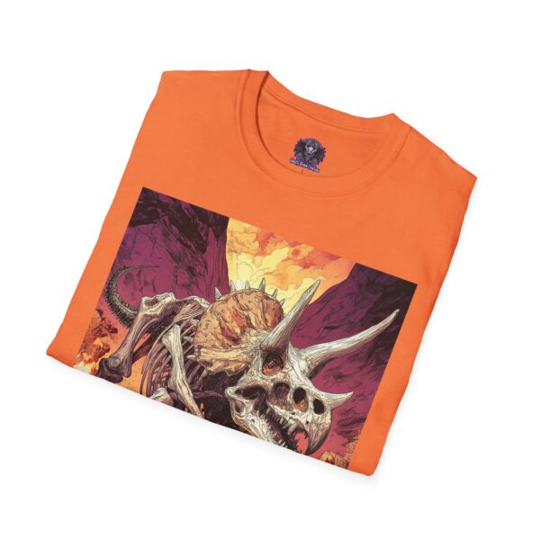 Prehistoric Skeletal Triceratops II Unisex T-Shirt, Graphic Tee, Unique Gift, Casual Wear - Image 12