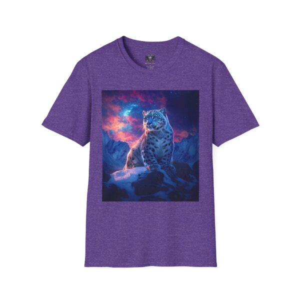 Snow Leopard I By Wyldesigns Unisex T-Shirt - Image 37