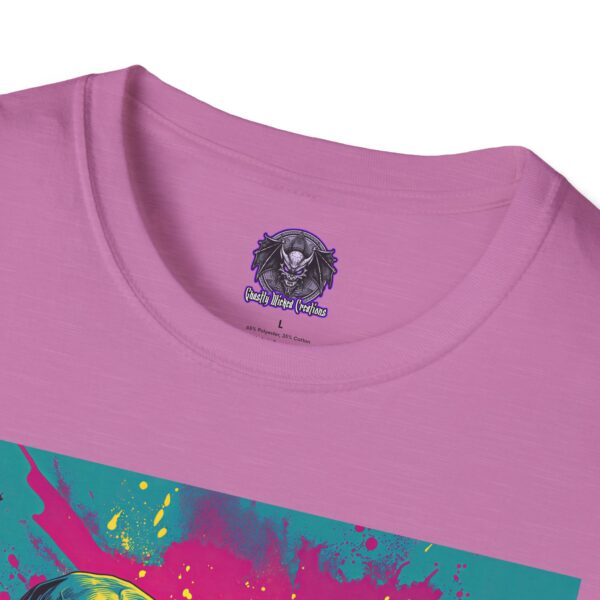 Creature From The Deep Pop Art 60's Style Unisex T-Shirt - Image 39