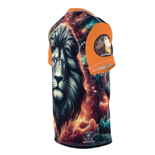 Lion In The Sky WD-D014 By Wyldesigns Unisex Cut & Sew Tee (AOP) - Image 18