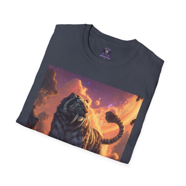 Prehistoric Smilodon aka Sabre-Tooth Tiger I Unisex T-Shirt, Graphic Tee, Unique Gift, Casual Wear - Image 36