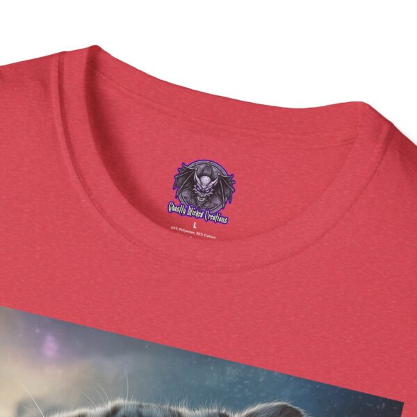 Snow Leopard V Profile By Wyldesigns Unisex T-Shirt - Image 51