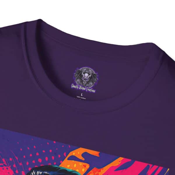 Dracula Pop Art 60's Style Unisex T-Shirt - Image 3