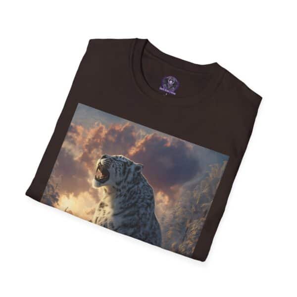 Snow Leopard III By Wyldesigns Unisex T-Shirt - Image 20