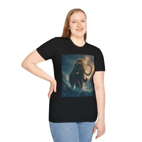 Prehistoric Wooly Mammoth aka Mastodon II Unisex T-Shirt, Graphic Tee, Unique Gift, Casual Wear - Image 8