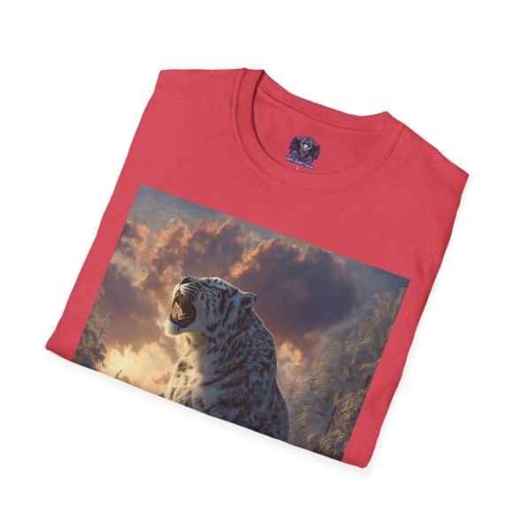 Snow Leopard III By Wyldesigns Unisex T-Shirt - Image 52