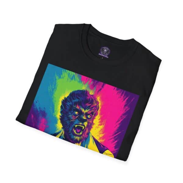 The Wolfman II Pop Art 60's Style Unisex T-Shirt - Image 8