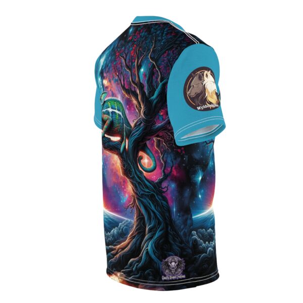 Cosmic Chameleon WD-D004 By Wyldesigns Unisex Cut & Sew Tee (AOP) - Image 18