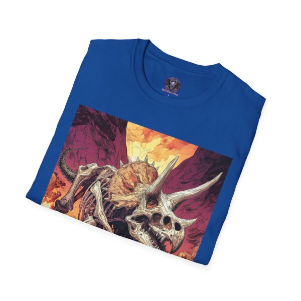 Prehistoric Skeletal Triceratops II Unisex T-Shirt, Graphic Tee, Unique Gift, Casual Wear - Image 60