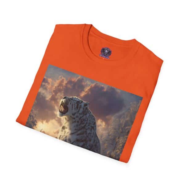 Snow Leopard III By Wyldesigns Unisex T-Shirt - Image 16