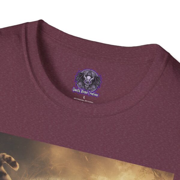 Prehistoric Smilodon aka Sabre-Tooth Tiger VIII Unisex T-Shirt, Graphic Tee, Unique Gift, Casual Wear - Image 47
