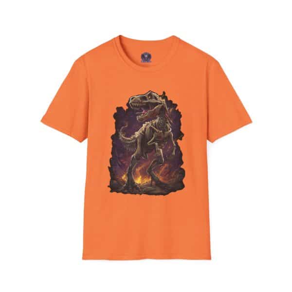 Skeleton T-Rex Unisex T-Shirt, Funny Graphic Tee, Unique Gift, Casual Wear, Tyrannosaurus - Image 9