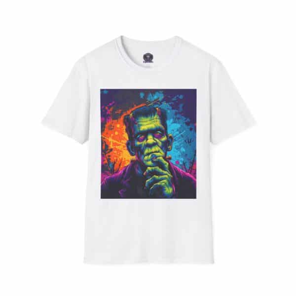 Frankenstein Pop Art 60's Style Unisex T-Shirt - Image 13