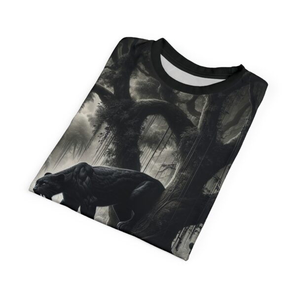 Black Panther WD-D003 By Wyldesigns Unisex Cut & Sew Tee (AOP) - Image 14