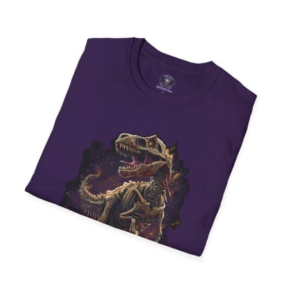 Skeleton T-Rex Unisex T-Shirt, Funny Graphic Tee, Unique Gift, Casual Wear, Tyrannosaurus - Image 44