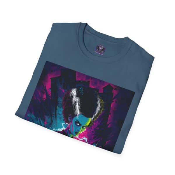 Bride of Frankenstein Pop Art 60's Style Unisex T-Shirt - Image 52