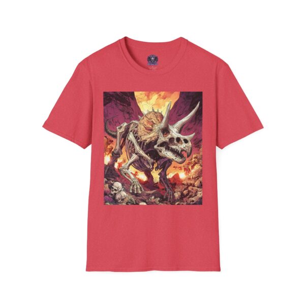 Prehistoric Skeletal Triceratops II Unisex T-Shirt, Graphic Tee, Unique Gift, Casual Wear - Image 49