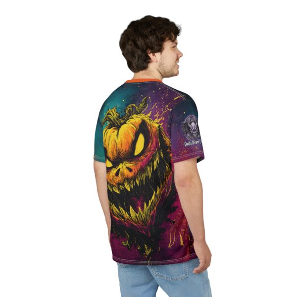 Evil Jack O' Lantern I Pop 60's Art Style Tee Unisex (AOP) - Image 33