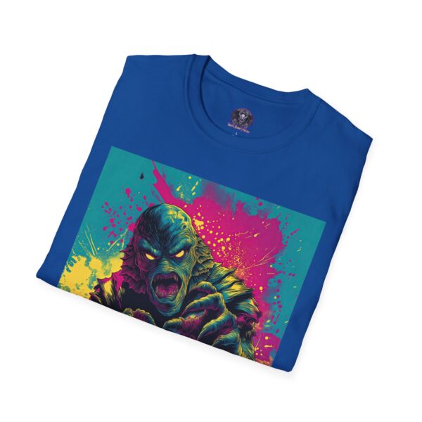 Creature From The Deep Pop Art 60's Style Unisex T-Shirt - Image 24