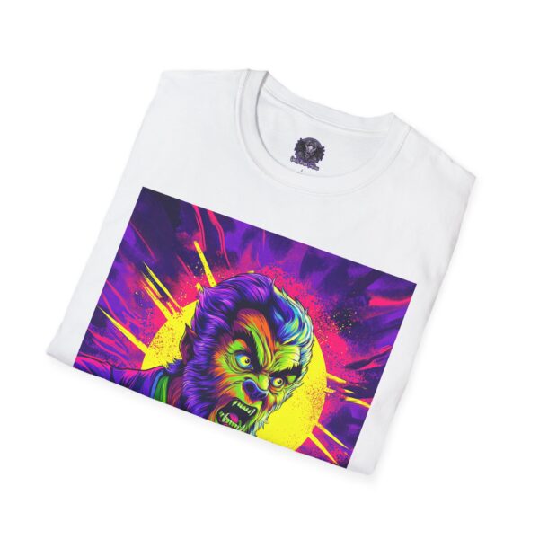 The Wolfman Pop Art 60's Style Unisex T-Shirt - Image 12