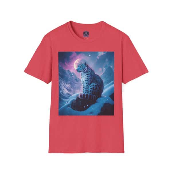 Snow Leopard II By Wyldesigns Unisex T-Shirt - Image 49