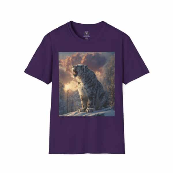 Snow Leopard III By Wyldesigns Unisex T-Shirt - Image 41