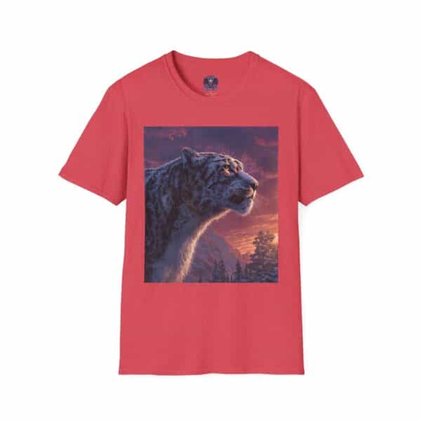 Snow Leopard IV Profile By Wyldesigns Unisex T-Shirt - Image 49