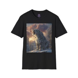 Snow Leopard III By Wyldesigns Unisex T-Shirt
