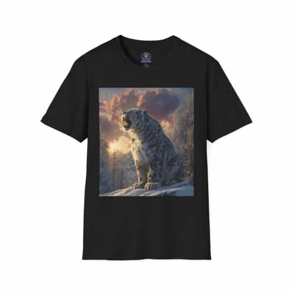 Snow Leopard III By Wyldesigns Unisex T-Shirt