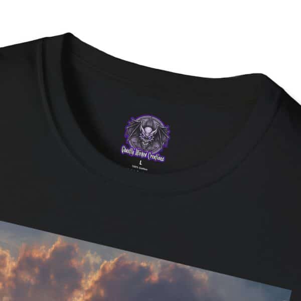 Snow Leopard III By Wyldesigns Unisex T-Shirt - Image 3