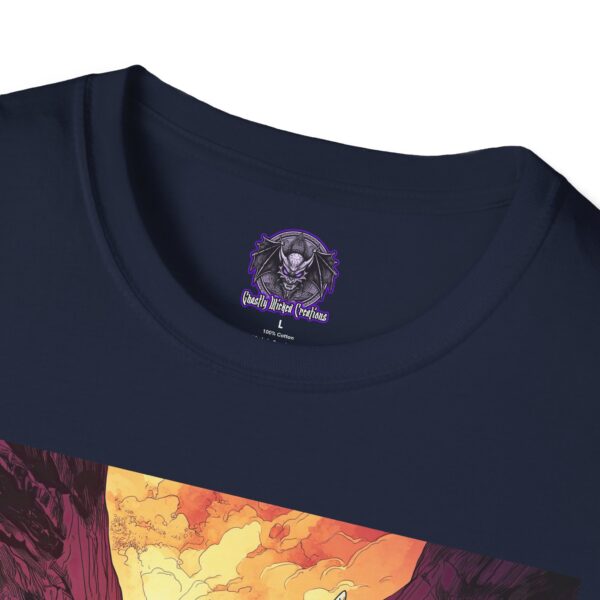 Prehistoric Skeletal Triceratops II Unisex T-Shirt, Graphic Tee, Unique Gift, Casual Wear - Image 63