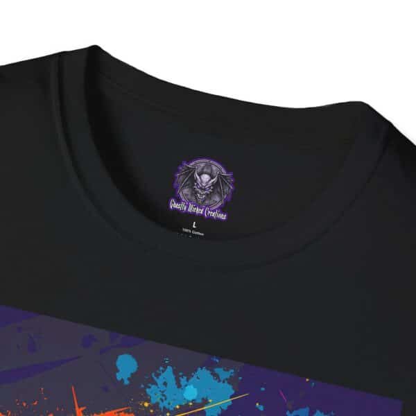 Frankenstein Pop Art 60's Style Unisex T-Shirt - Image 11