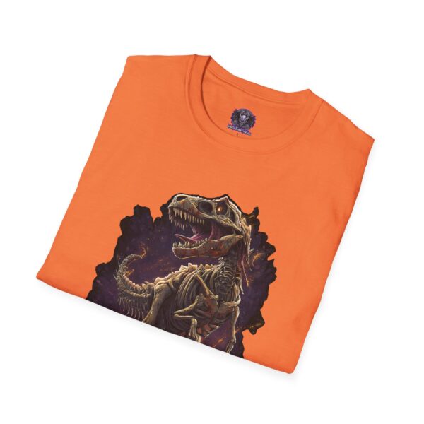 Skeleton T-Rex Unisex T-Shirt, Funny Graphic Tee, Unique Gift, Casual Wear, Tyrannosaurus - Image 12