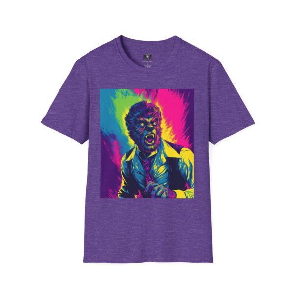 The Wolfman II Pop Art 60's Style Unisex T-Shirt - Image 29