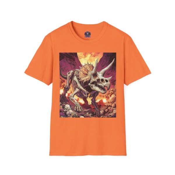 Prehistoric Skeletal Triceratops II Unisex T-Shirt, Graphic Tee, Unique Gift, Casual Wear - Image 9