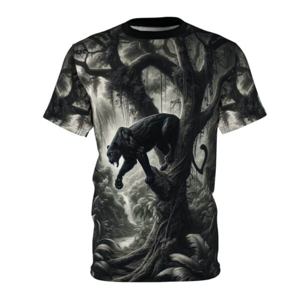 Black Panther WD-D003 By Wyldesigns Unisex Cut & Sew Tee (AOP)