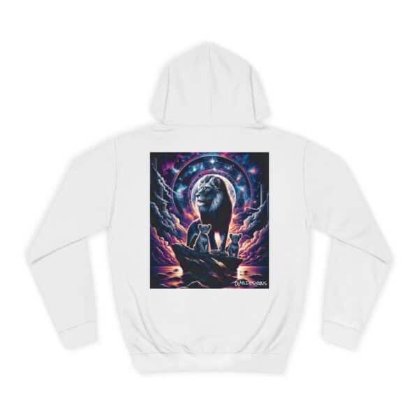 Cosmic Lion Family WD-D006 By Wyldesigns Unisex College Hoodie - Image 6
