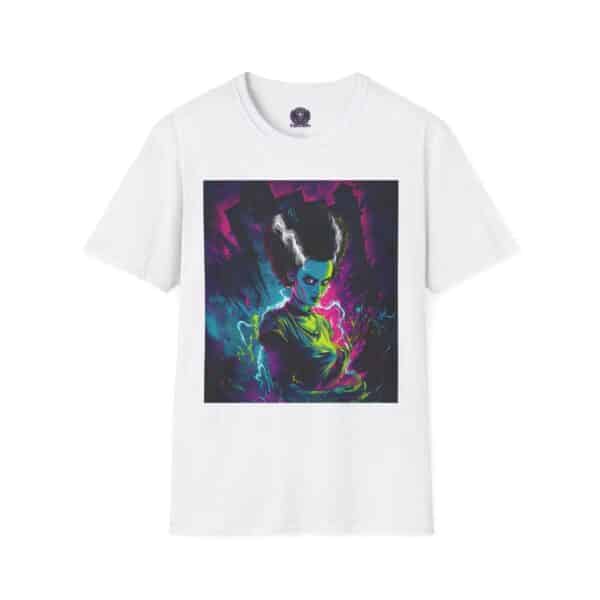 Bride of Frankenstein Pop Art 60's Style Unisex T-Shirt - Image 13