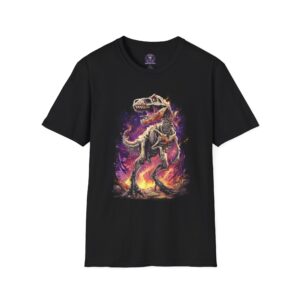 Skeleton T-Rex Unisex T-Shirt, Funny Graphic Tee, Unique Gift, Casual Wear, Tyrannosaurus
