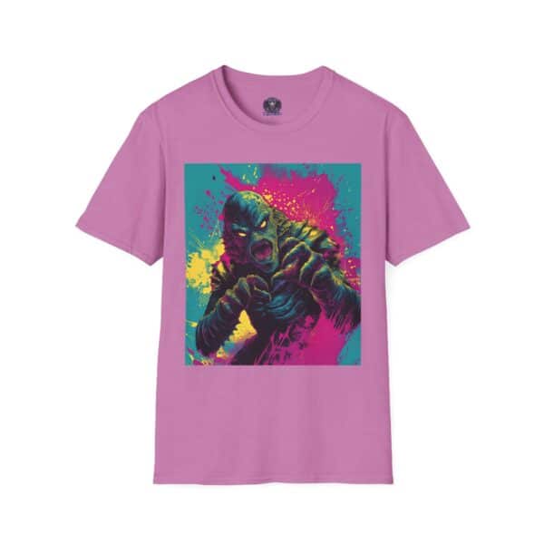 Creature From The Deep Pop Art 60's Style Unisex T-Shirt - Image 37