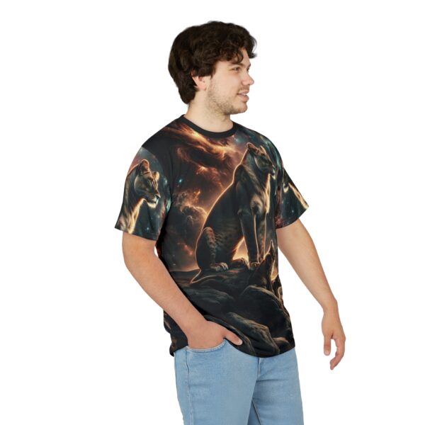 Lioness & Cubs WD-D010 By Wyldesigns Unisex Cut & Sew Tee (AOP) - Image 11