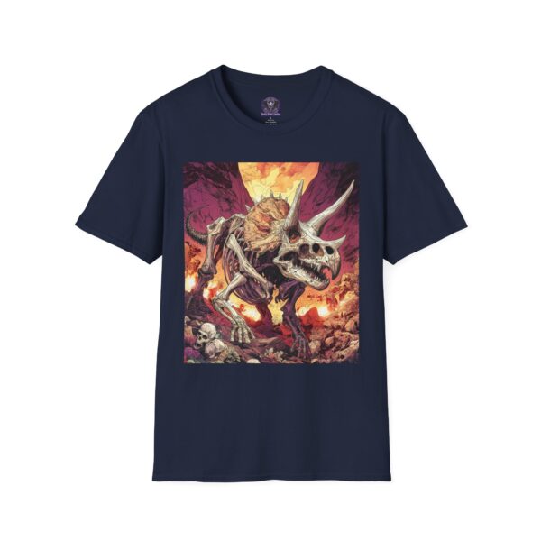 Prehistoric Skeletal Triceratops II Unisex T-Shirt, Graphic Tee, Unique Gift, Casual Wear - Image 61