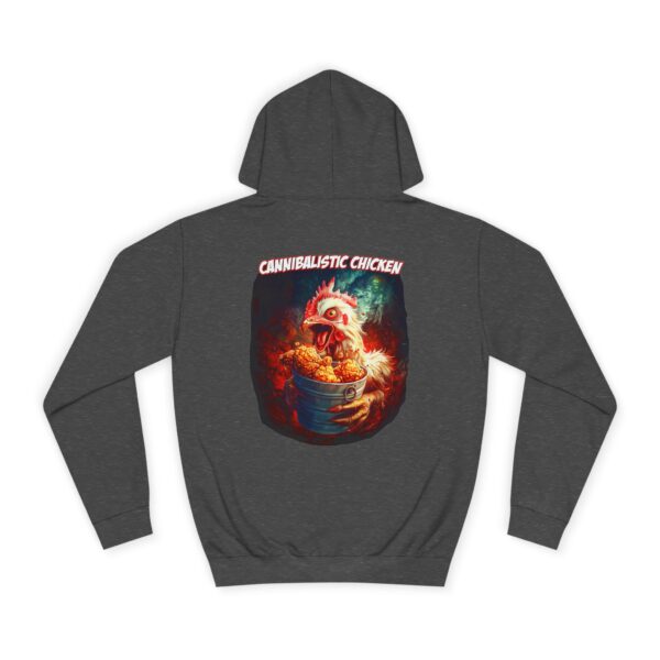 Cannibalistic Chicken Unisex College Hoodie, Funny Hoodie, Unique College Apparel, Gift for Students, Quirky Graphic Sweatshirt - Image 50